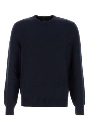 Brioni Dark Blue Cashmere Sweater