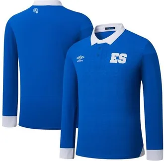 Umbro Mens Umbro Blue El Salvador National Team 2025 Home Replica Long Sleeve Jersey at Nordstrom, Size X-Large