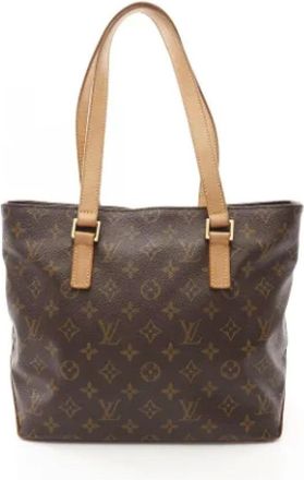 Louis Vuitton Pre-owned Tote Bags, female, Brown, Size: ONE SIZE Pre-owned Canvas louis-vuitton-bags