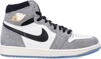 Nike AJ1 High OG City of Champions - Heren - Fitnessschoenen - Grijs - 45 1/2 EU - Leer - Fitness