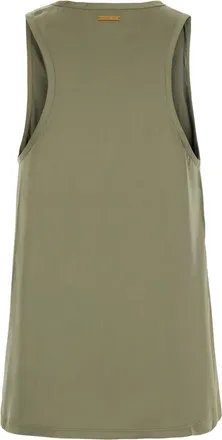 Michael Michael Kors Womens Sleeveless Top Green Polyester Tops