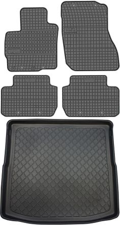 OEM Mitsubishi Outlander Iii Suv Desde Septiembre De 2012. Juego De Alfombrillas De Goma Para Coche Y Alfombrilla Para Maletero