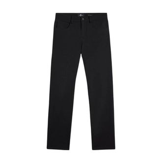 7 For All Mankind THE Straight Luxe Performance Knit - male - 7 For All Mankind - Chinos - Black - W32 - Trousers