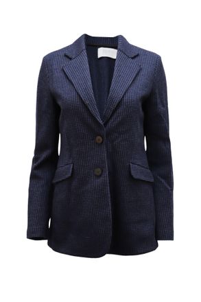 Harris Wharf London Harris Wharf London Blazer in Navy Blue Wool