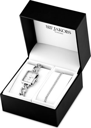 Sif Jakobs Jewellery Gisella Jewelry Set in 925 Sterling Silver/white at Nordstrom