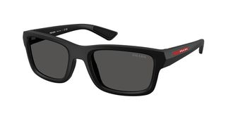 Prada PS B10SF Asian Fit 1BO08Z Mens Sunglasses Black Size 54