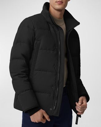 Canada Goose Mens Wyndham Parka w/ Removable Hood