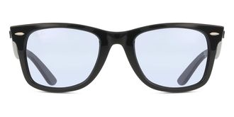 Ray-Ban RB2140F Original Wayfarer Asian Fit 901/64 Mens Sunglasses Black Size 52