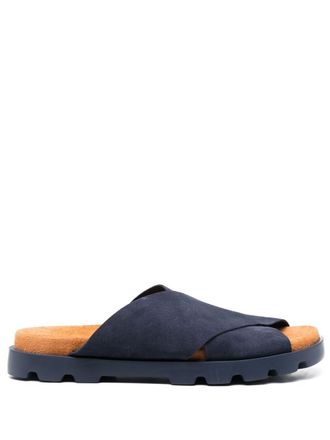 Camper Brutus leren sandalen - Blauw