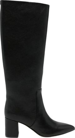 Twinset Hoge Hak Laarzen - Dames - Laarzen met Hak - Zwart - 36 EU - Schoenen