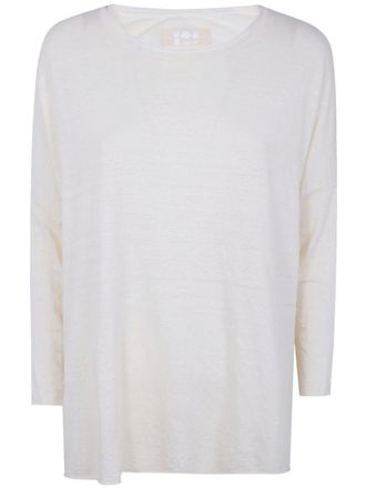 Labo.art LABO. ART Ata Lieto Linen Round Neck Sweater