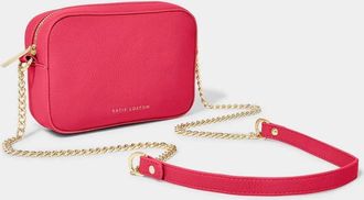 Katie Loxton Womens Millie Crossbody Bag In Dark Pink