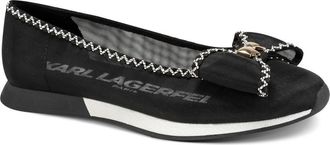 Karl Lagerfeld Macklin Ballet Flat in Black at Nordstrom Rack, Size 6.5