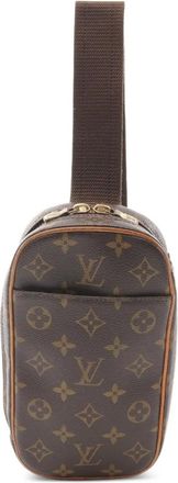 Louis Vuitton Marsupio Pochette Ganju con monogramma 2003 - Marrone