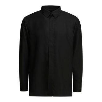 Tom Ford Mens Shirts Clothing Ss26 - male - Tom Ford - Casual Shirts - Black - XL - Shirts