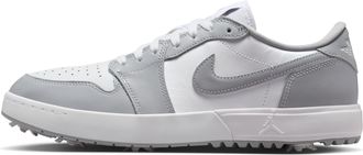 Nike Jordan Mens Air Jordan 1 Low G Spiked Golf Shoes in Grey | IQ3417-001