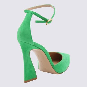Gianvito Rossi Womens With Heel Green _cover Le Sole High Shoes