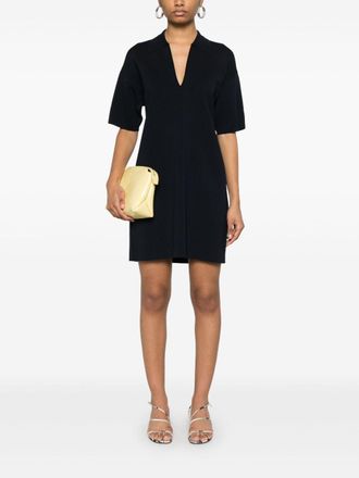 P.A.R.O.S.H. Womens Roma T-shirt Dress - Black Viscose - Size X-Small