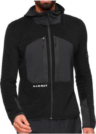 Mammut Eiger Nordwand Pro Midlayer Air Hooded Jacket Fleecejacke f&uuml;r Herren | schwarz