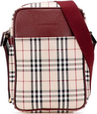 Burberry Pre-owned Burberry House Check Canvas Crossbody Ladies B9UXUIS9GVMXJ9L5