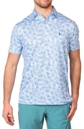 Tailorbyrd Color Splash Performance Polo in Seafoam at Nordstrom Rack, Size Xx-Large