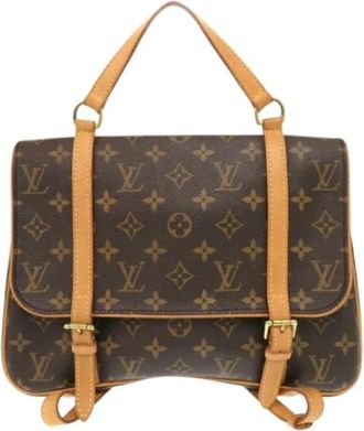 Louis Vuitton Pre-owned Fabric louis-vuitton-bags - Dames - Vintage Handtas - Bruin - ONE Size - Vintage