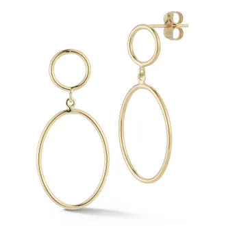 Ember Fine Jewelry 14K Gold Drop Earrings