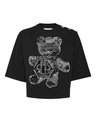 Philipp Plein T-Shirt Ronde Hals Teddy Bear