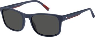 Tommy Hilfiger TH 2325/S Pjp(Ir) Zonnebril - Heren - Zonnebrillen - Blauw - 56 MM - Accessoires