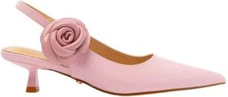 Twentyfourhaitch Elegante Slingback Abuja - Dames - Schoenen - Roze - Maat: 40 EU Leer