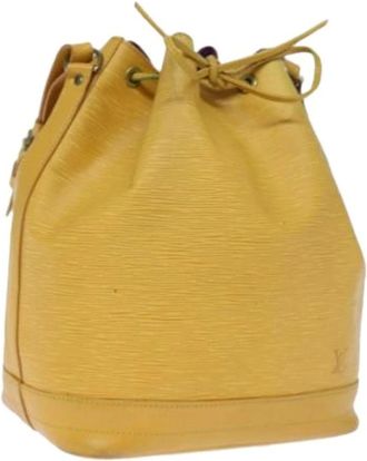 Louis Vuitton Pre-owned Bucket Bags, female, Yellow, Size: ONE SIZE Pre-owned Bucket Bag