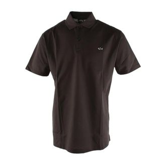 Paul & Shark Paul & Shark, Polo Shirts, male, Brown, Size: 3XL Embroidered Logo Polo Shirt