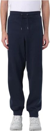 A|X Armani Exchange Blauwe Klassieke Trainingsbroeken voor Mannen - Heren - Sweatpants - Blauw - L - Katoen - Broeken