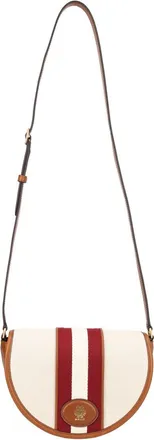 Bally Sign Round Semi-Circular Stripe Bag