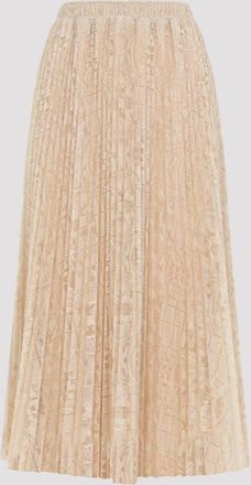 Ermanno Scervino Lace Midi Skirt