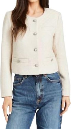 Drew Emillia Buttoned Jacket In Petal