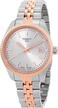 Tissot Ballade Quartz Silver Dial Ladies Watch T1562102203101