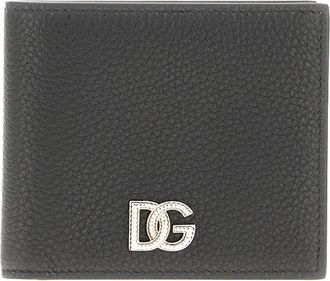 Dolce & Gabbana Portemonnees - Heren - Portefeuilles - Zwart - ONE Size - Leer - Accessoires