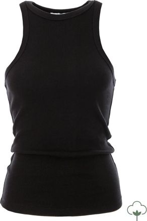 Anine Bing Klassiek Tanktop - Dames - Tops zonder mouwen - Zwart - L - Tops
