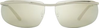 Bally BY0111 Rimless Sunglasses - Palladium