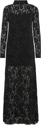 Alohas Tiban black lace dress