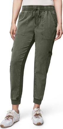 Splendid Jaclyn Drawstring Waist Joggers in Green Spruce at Nordstrom, Size X-Small