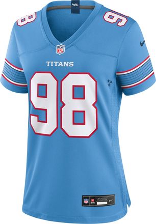 Nike Jeffery Simmons Tennessee Titans Nike Womens NFL Game Jersey in Blue | 67NW0IUT9VF-4QK