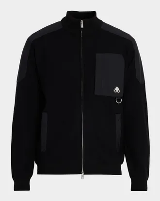 Moose Knuckles Men & apos;s Elowan Full-Zip Sweater