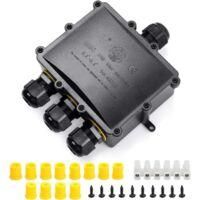 OEM Caja De Conexiones Impermeable Ip68 - 4 V&iacute;as Para Cables De 4-14 Mm De Di&aacute;metro - Resistente A La Intemperie Y A Los Rayos Uv - F&aacute;cil Instalaci&oacute;n - Cr