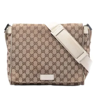 Gucci Pre-owned Gucci GG Canvas Crossbody Unisex GECQQS50CKJ6V85F