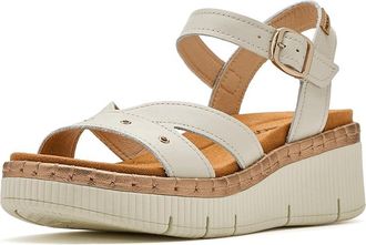 Pikolinos Gomera W0K Womens Sandals Nata : EU 41 (US Womens 10-10.5) B - Medium, Leather