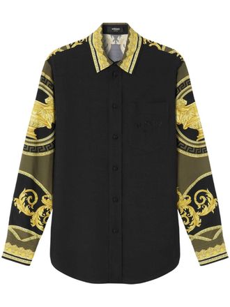 Versace Camicia La Coupe des Dieux - Nero