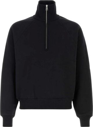 Ami Heren, Sweatshirts & Hoodies, Zwart, Maat: M