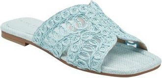 Marc Fisher Nalany Slide Sandal in Light Blue at Nordstrom, Size 6.5